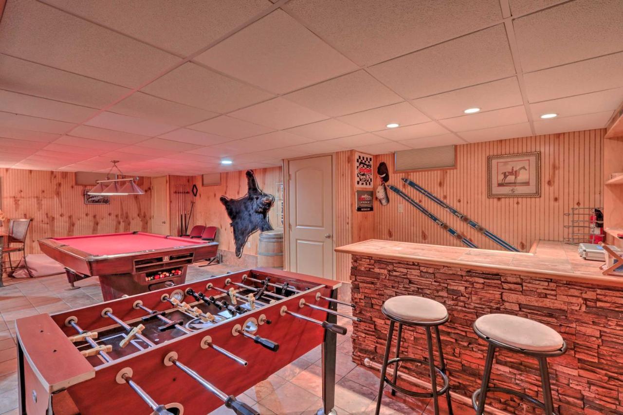 Poconos Home With Game Room Walk To Lake Harmony! Экстерьер фото