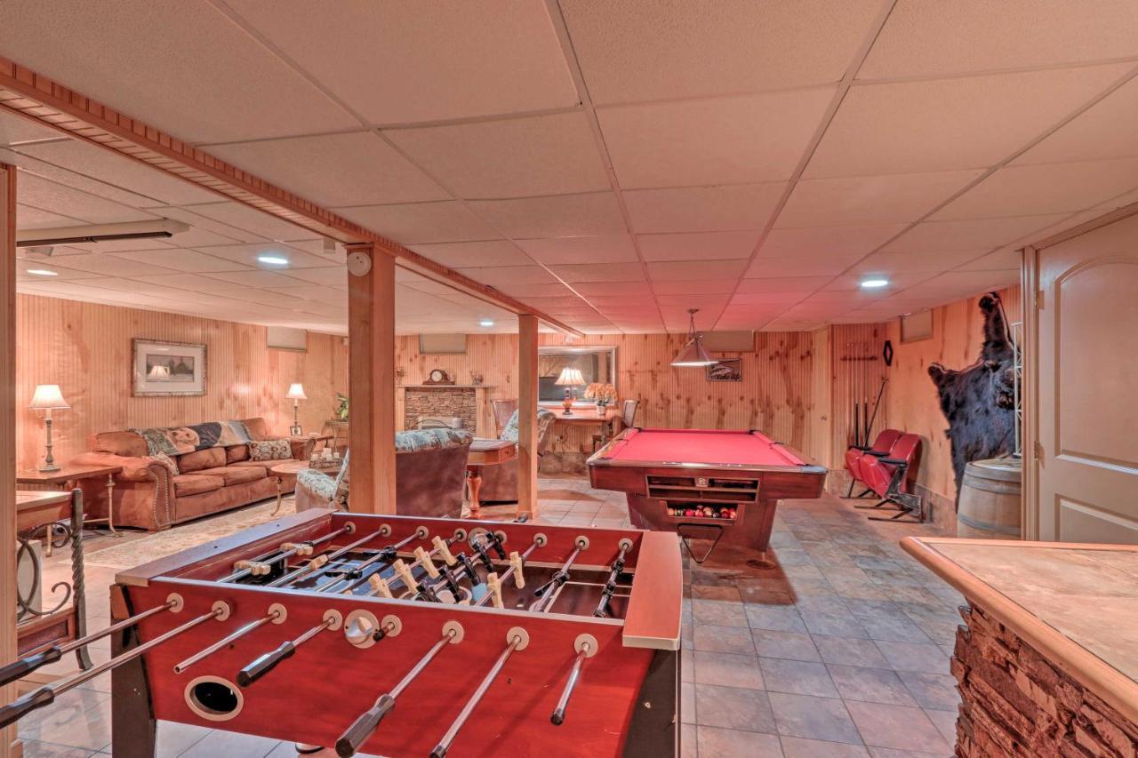 Poconos Home With Game Room Walk To Lake Harmony! Экстерьер фото