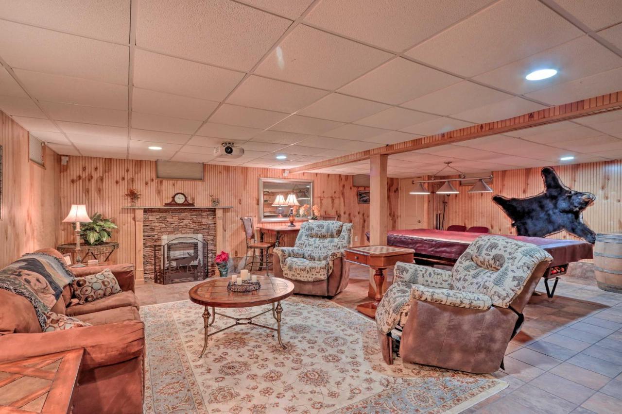 Poconos Home With Game Room Walk To Lake Harmony! Экстерьер фото