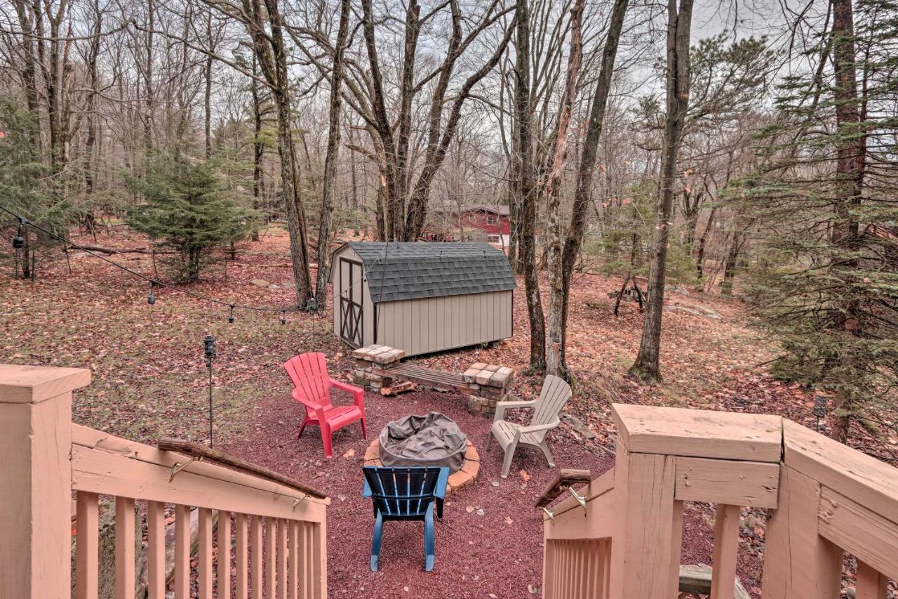 Poconos Home With Game Room Walk To Lake Harmony! Экстерьер фото